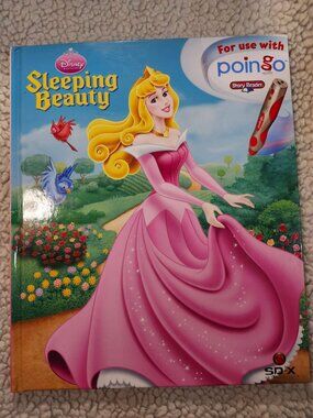 Disney Sleeping Beauty Poingo Story Reader Hardcover Book 2008 Interactive